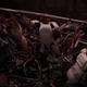 Han solo holding a rod in the trash compactor